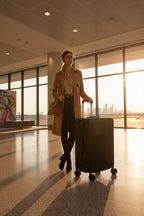 Low angle view - Luggage closed