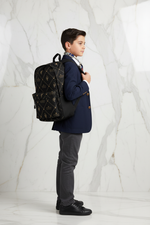 Luxury Kids Backpack - Boy Side Profile