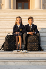 Luxury Kids Backpack - Sitting Together