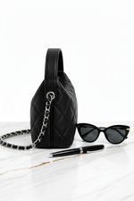 Luxury Quilted Bag - Profile Side