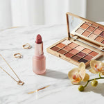 Luxury scene with orchid and palette