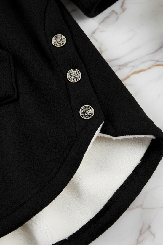 Macro detail of decorative buttons