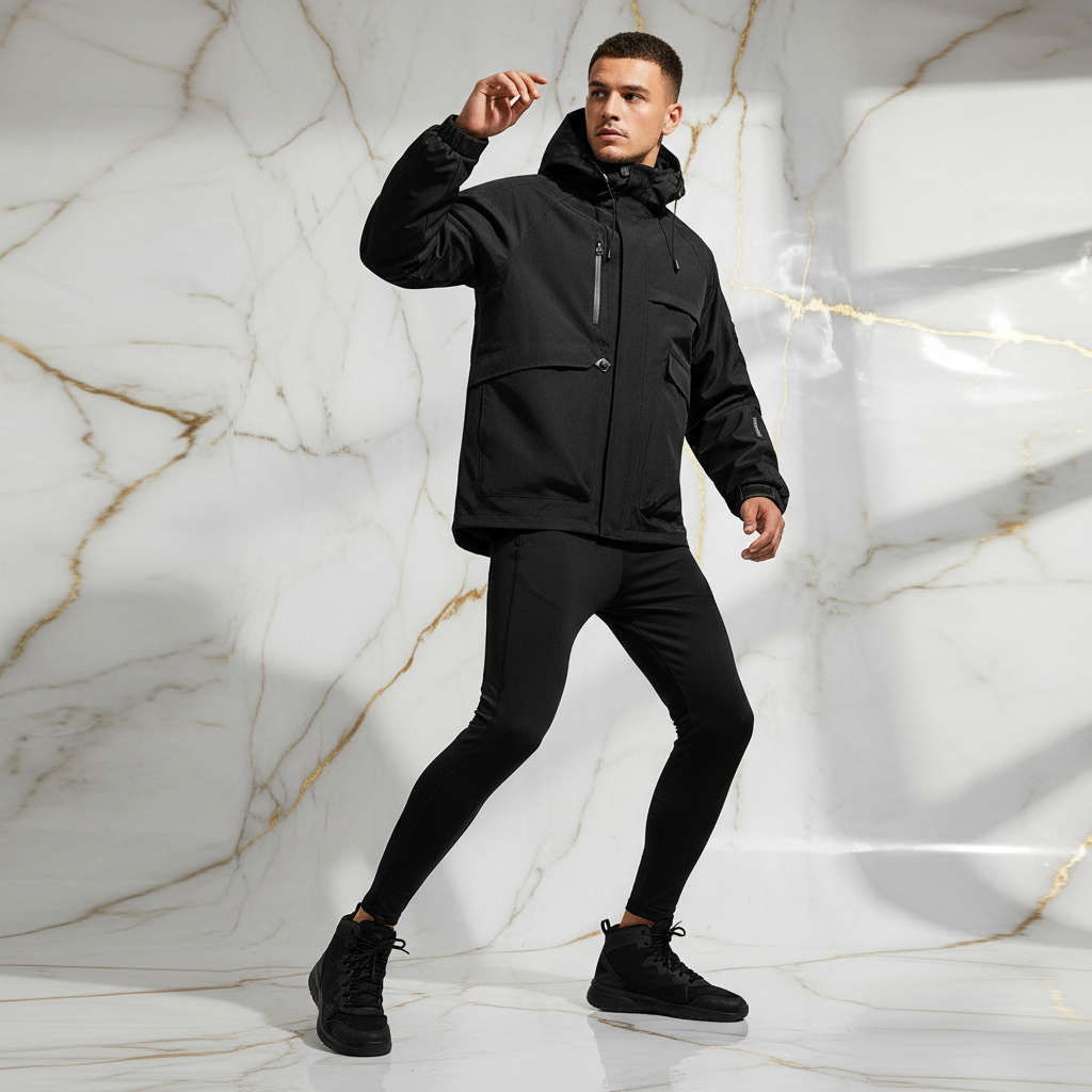 Man Three-Quarter View