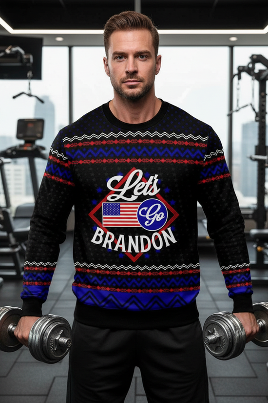 Man working out with dumbbells