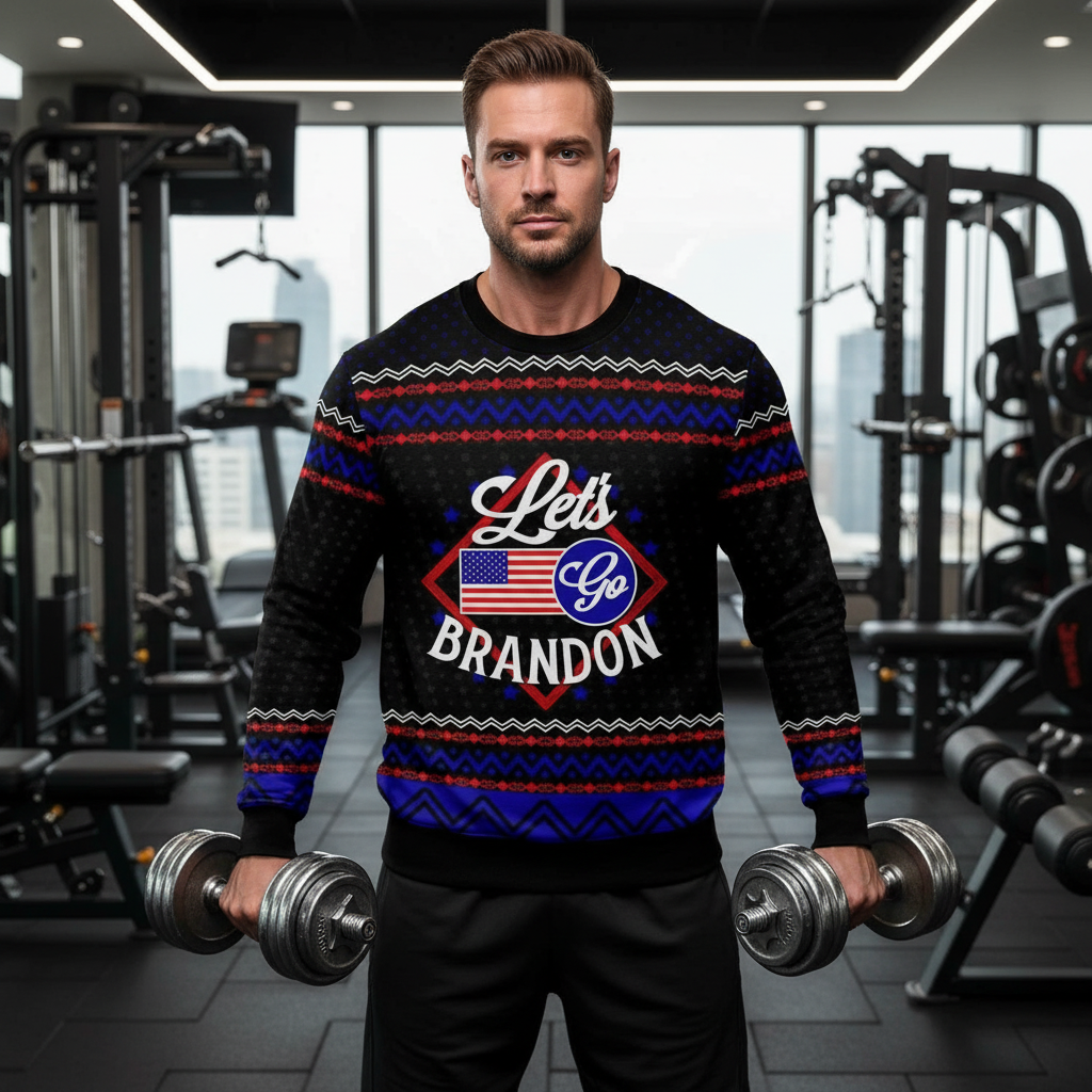 Man working out with dumbbells