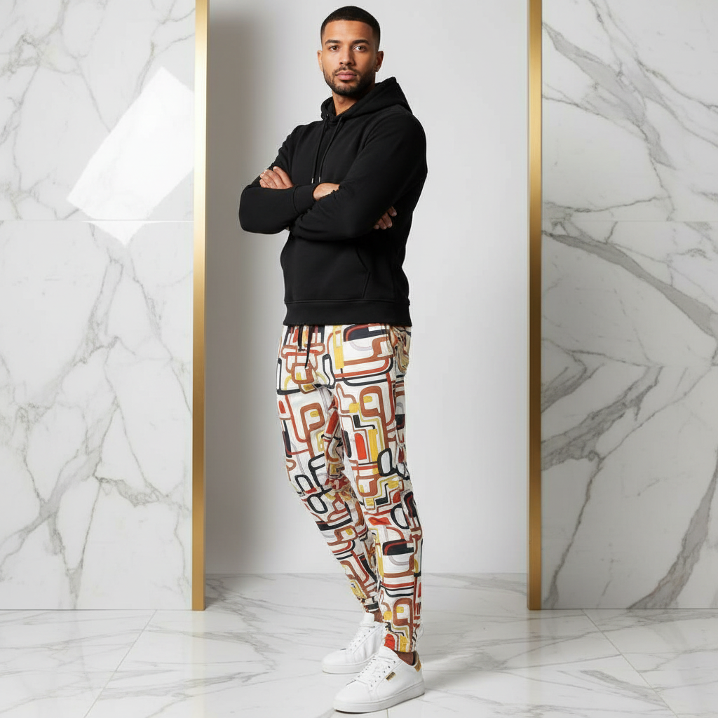 Men's three-quarter front