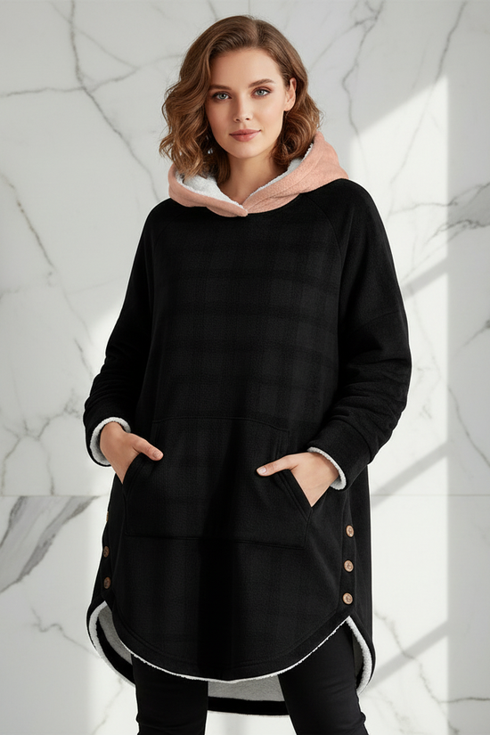 Model in elegant standing pose