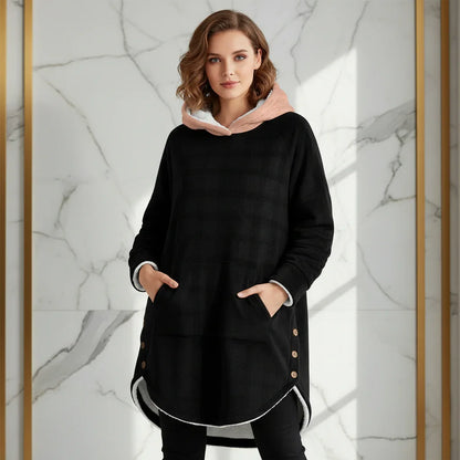 Model in elegant standing pose