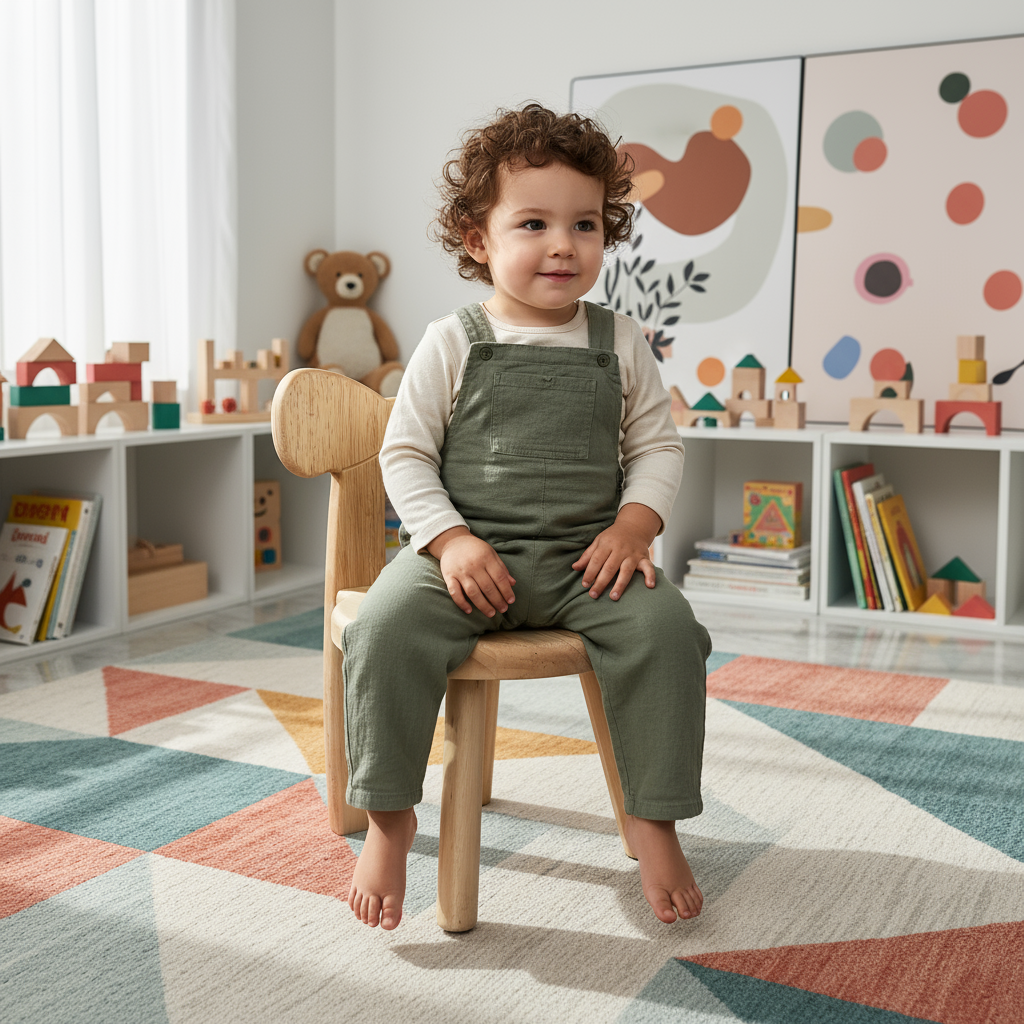 Modern colorful playroom