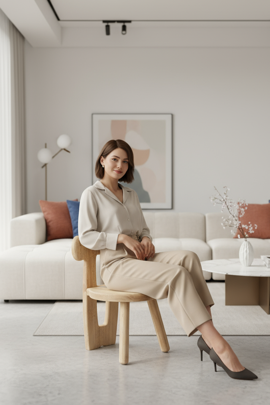 Modern minimalist living room