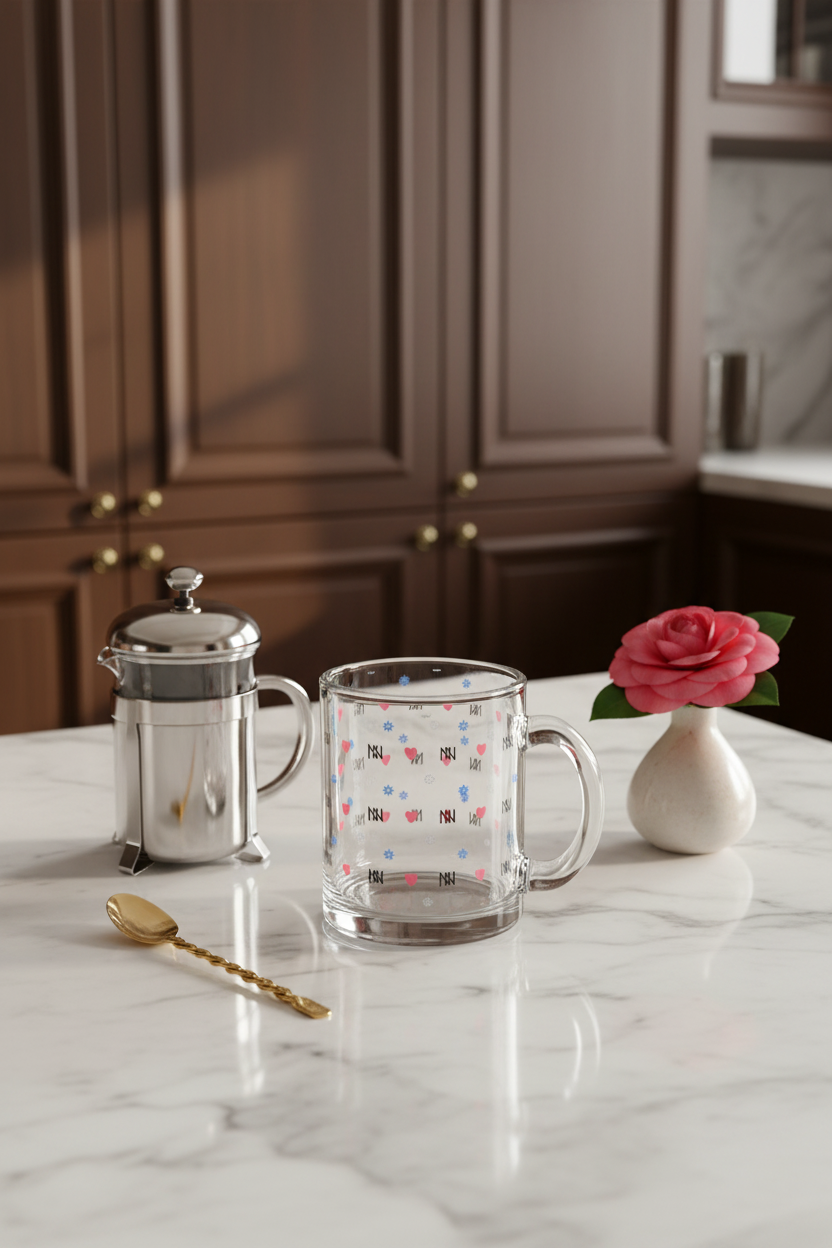 Mug on Luxury Kitchen Counter - Portrait