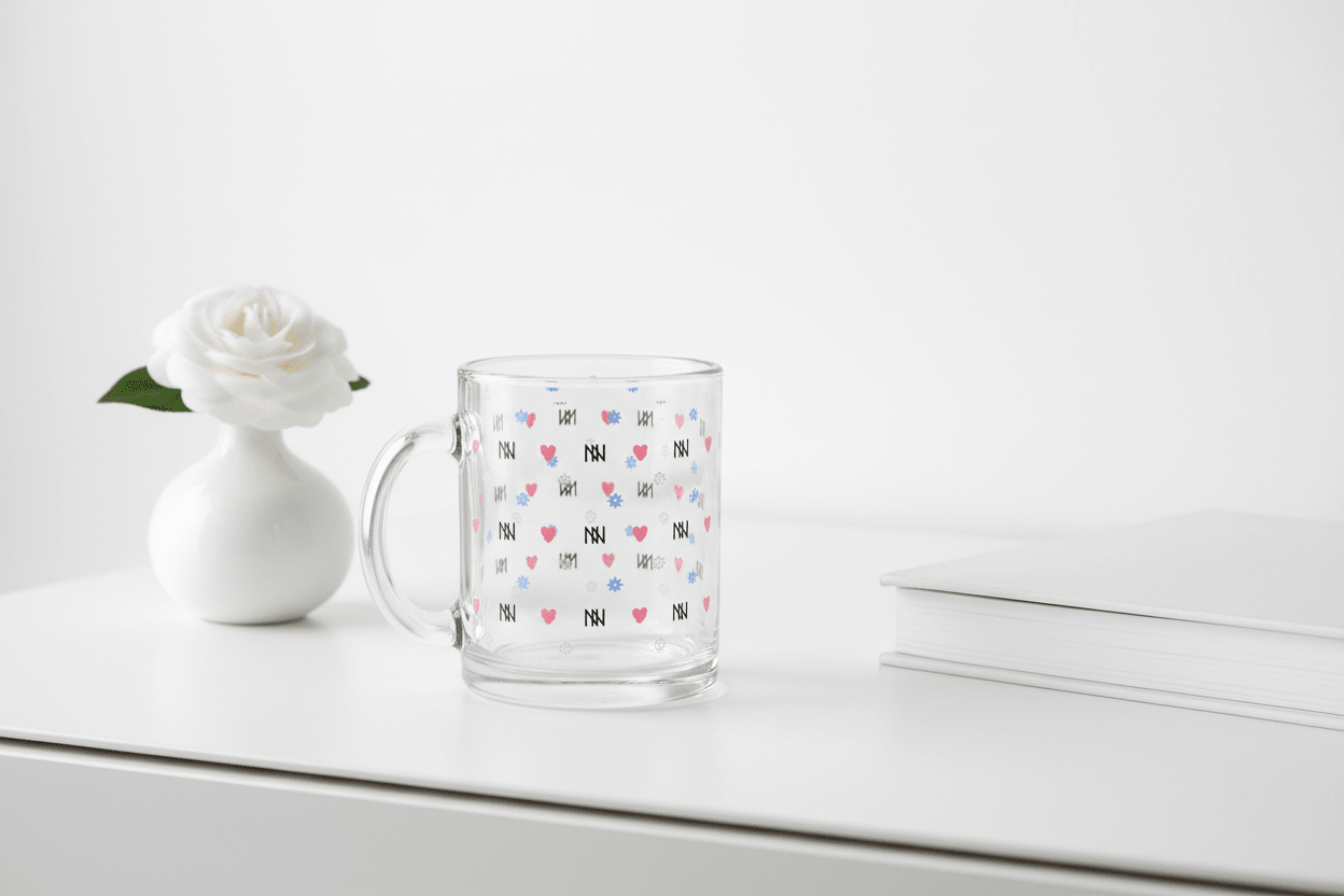 Mug on White Table - Landscape