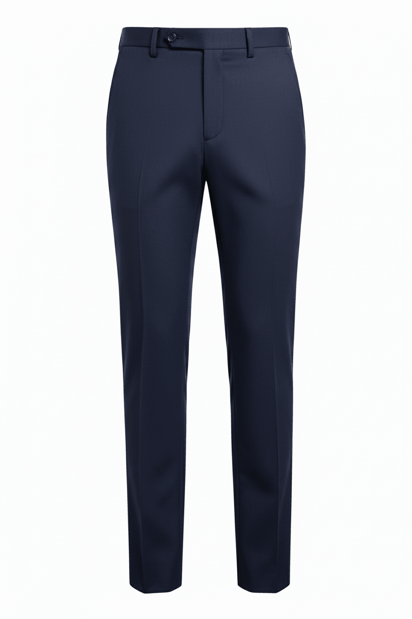 Navy Blue Pants - Front