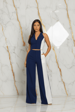 Navy Blue Set - Front View