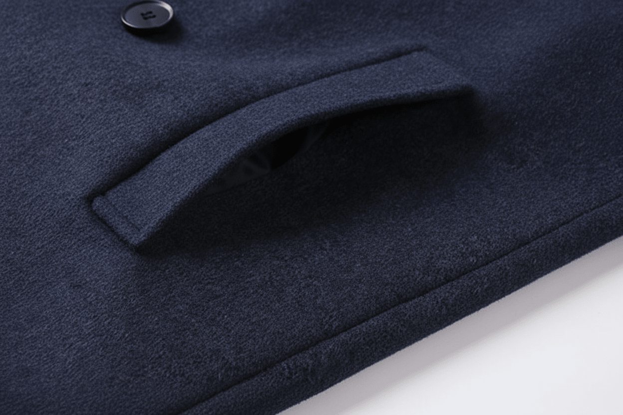 جيب المعطف Navy Blue