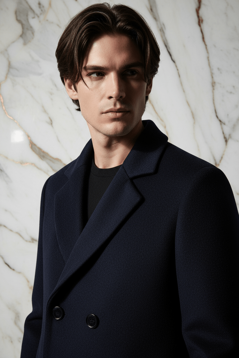 معطف Navy Blue - تفاصيل