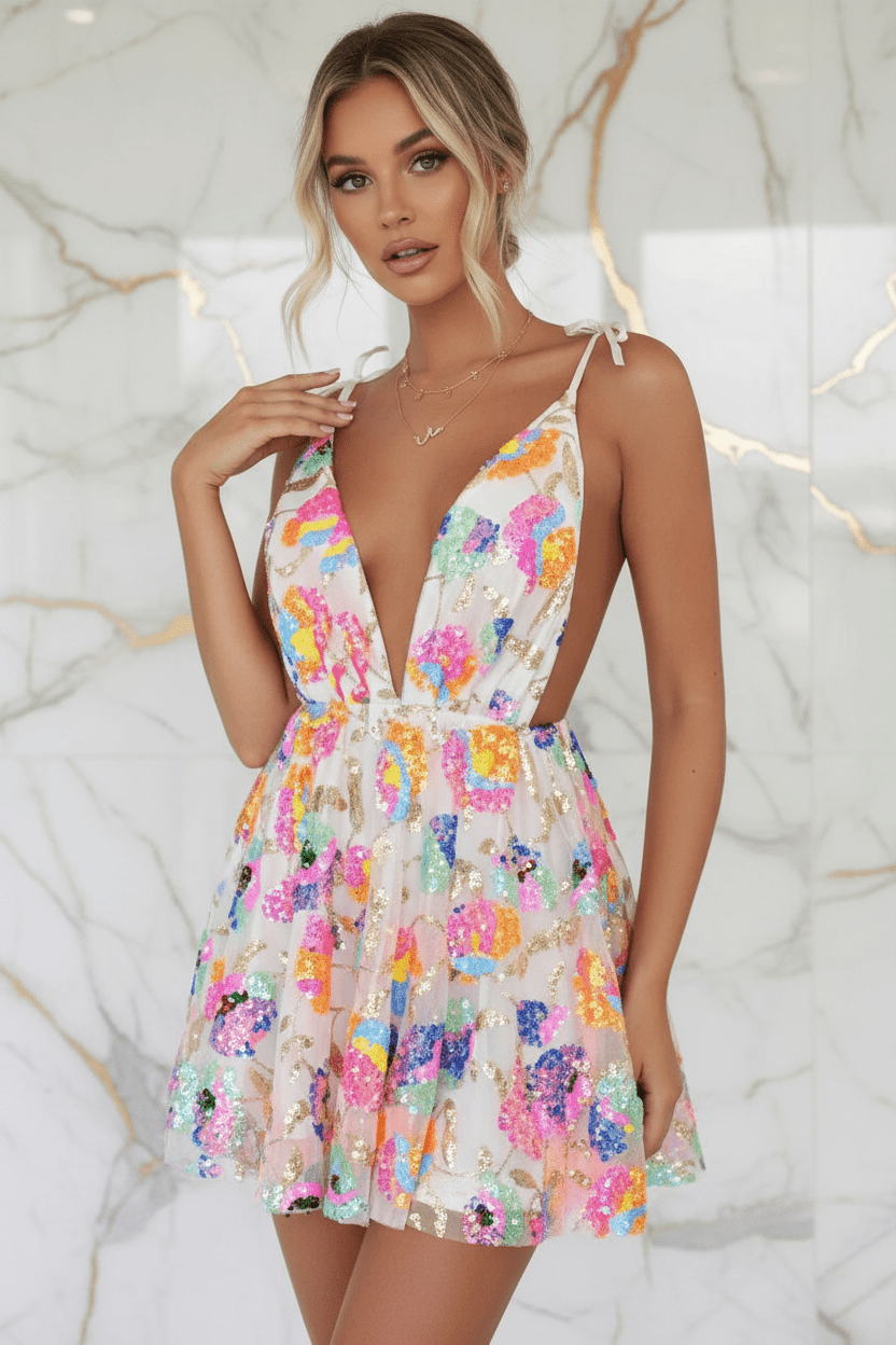Neckline Close-up