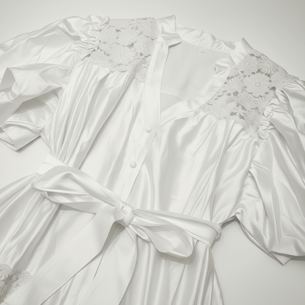 Neckline Detail White
