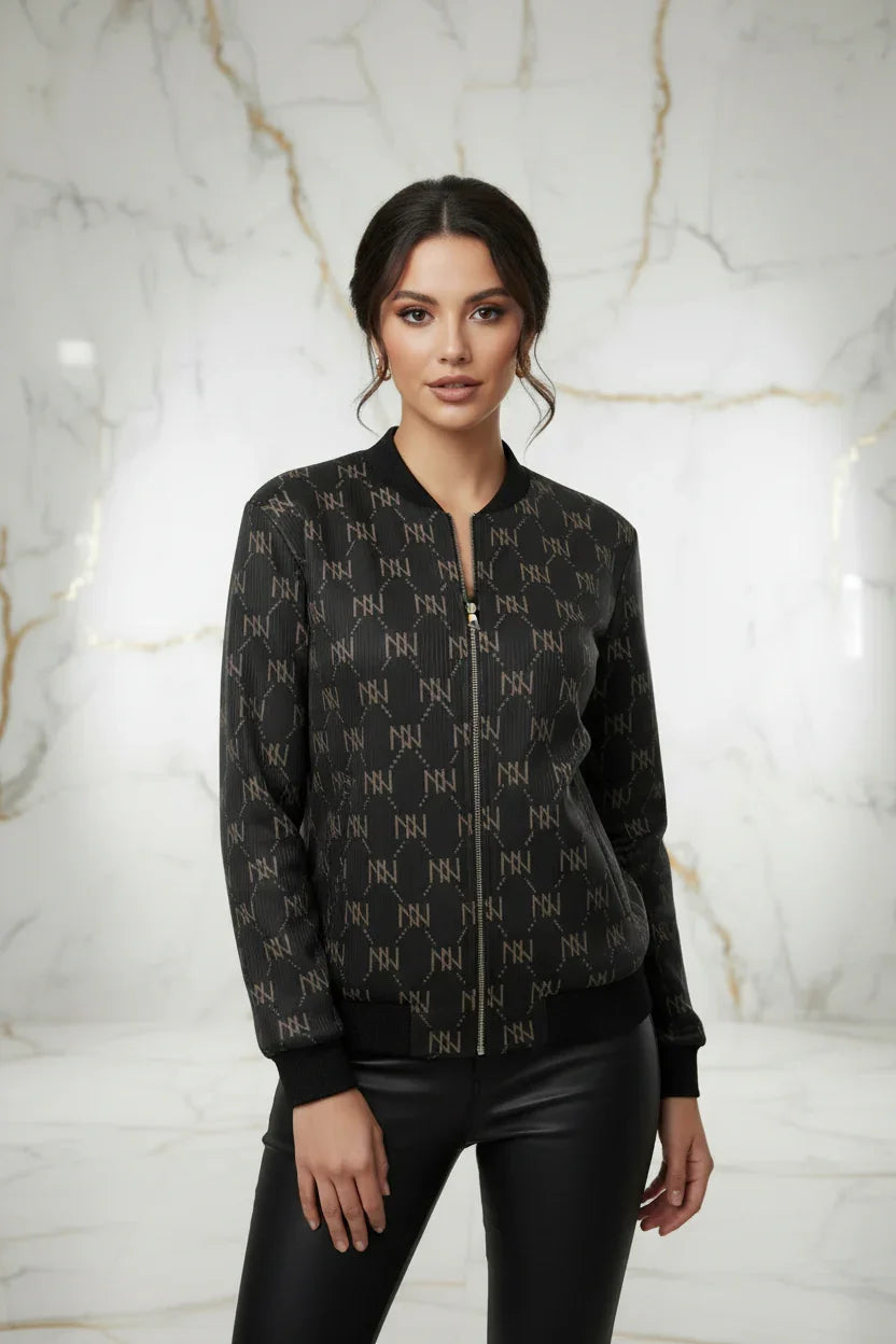 جاكيت بومبر NN - منظر أمامي