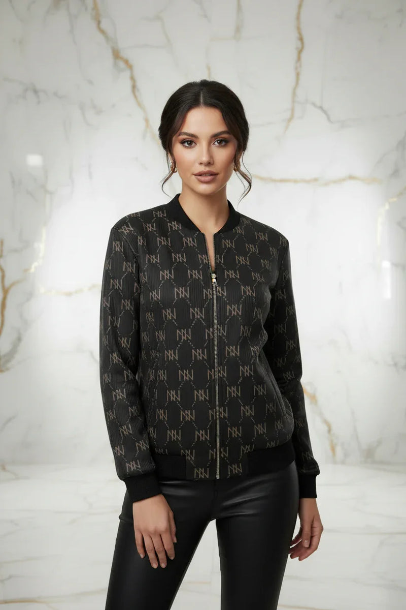 جاكيت بومبر NN - منظر أمامي