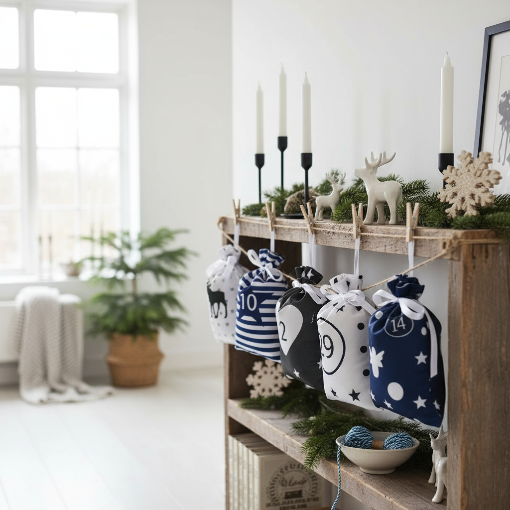 Nordic home decor setting
