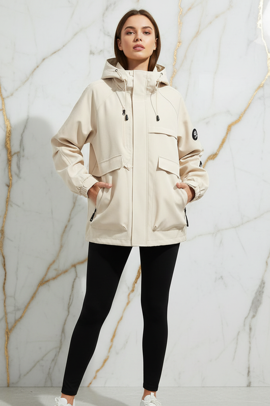 Off-white jacket front view