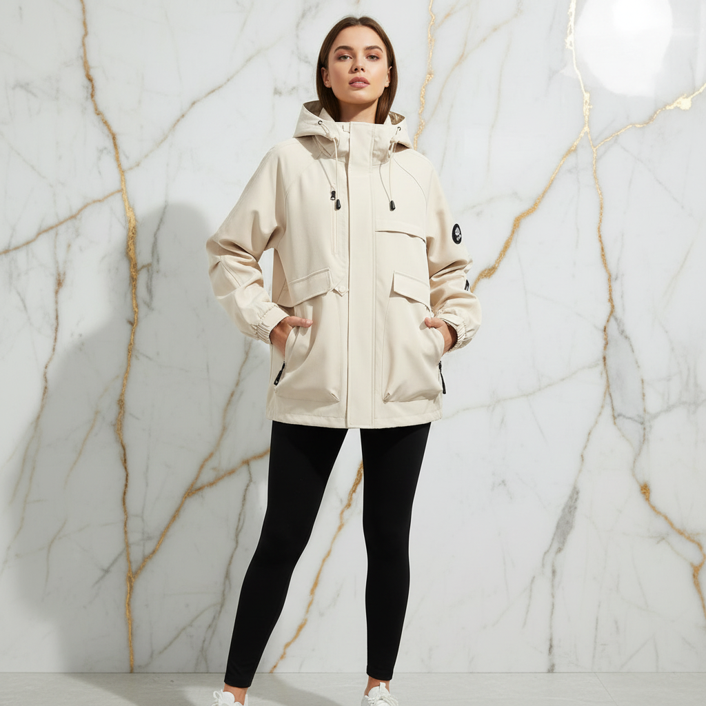 Off-white jacket front view