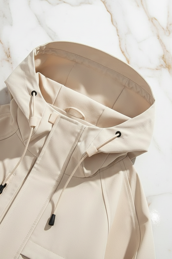 Off-white jacket hood detail