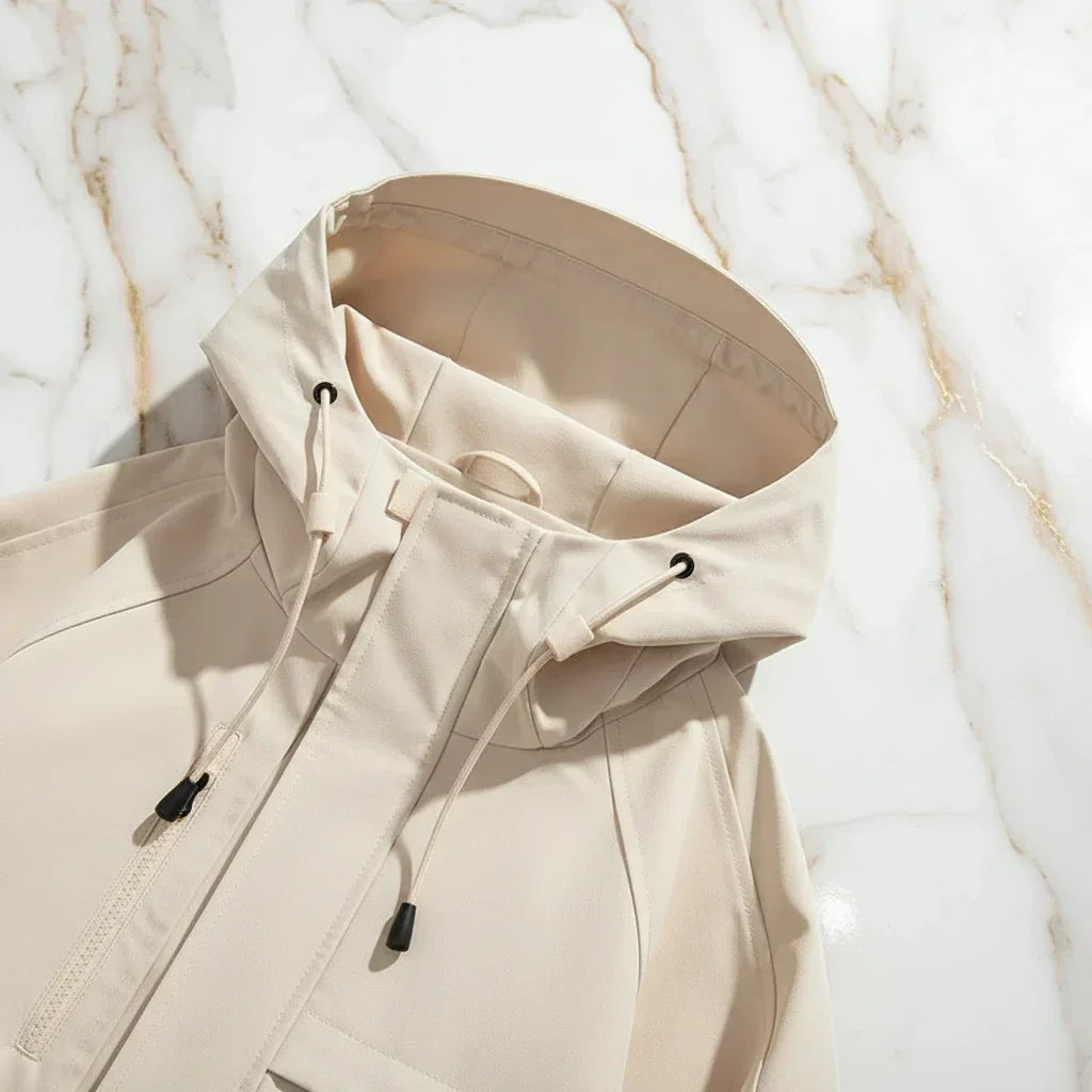 Off-white jacket hood detail