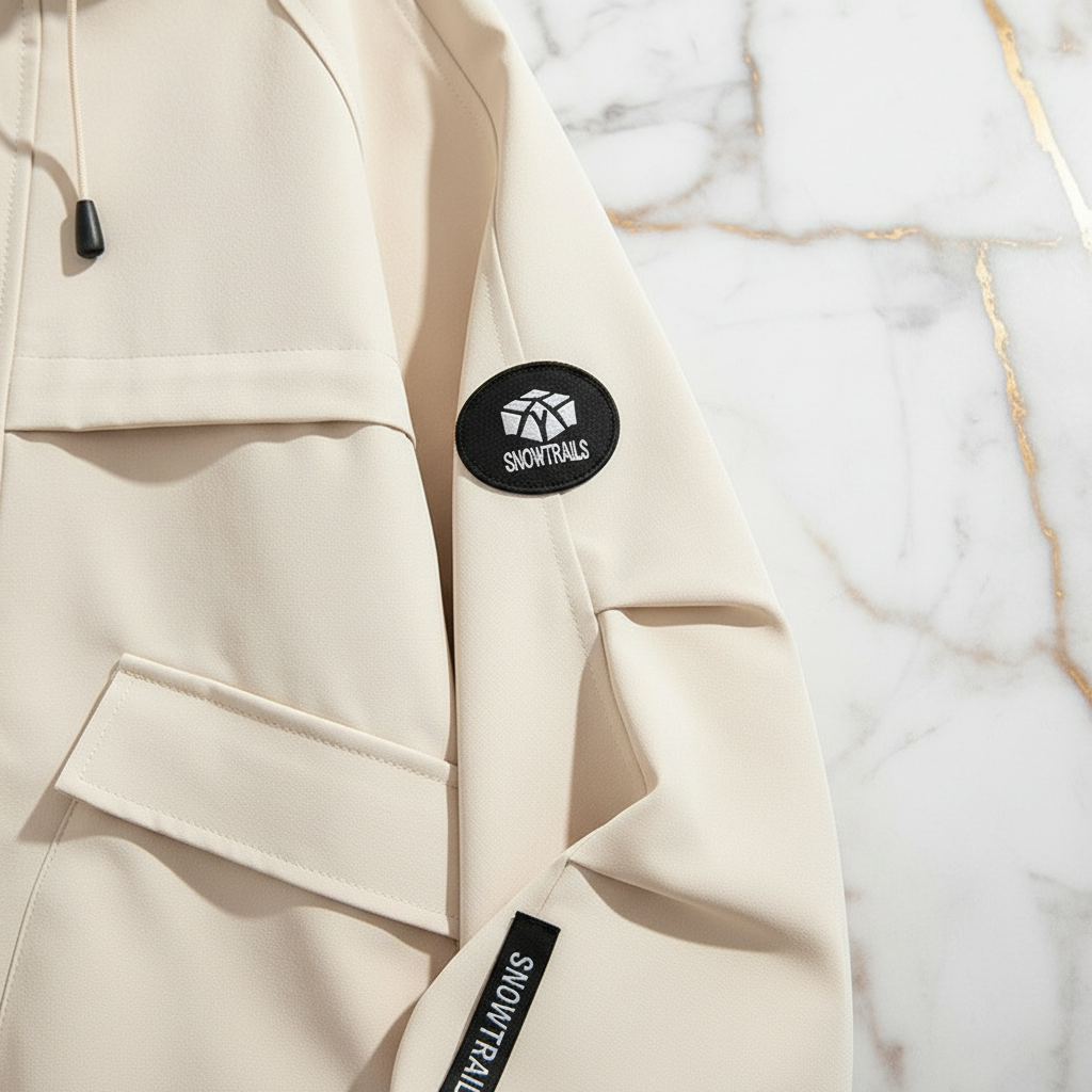 Off-white jacket patch detail