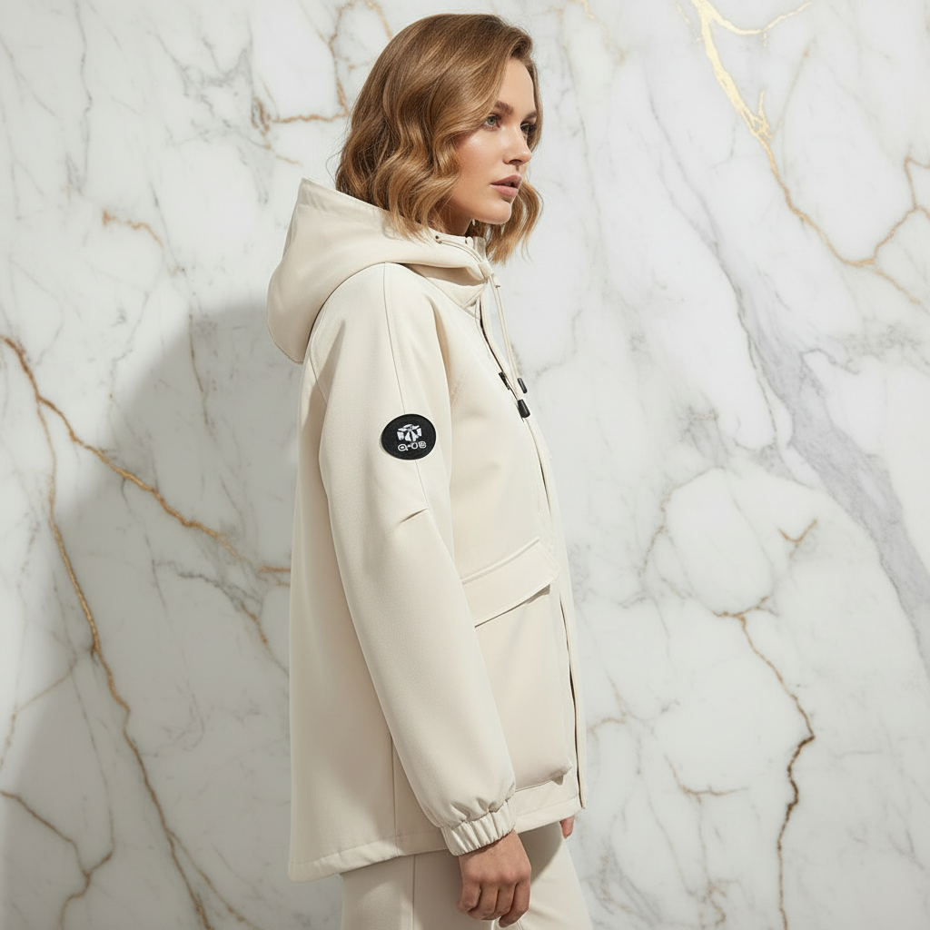 Off-white jacket side profile