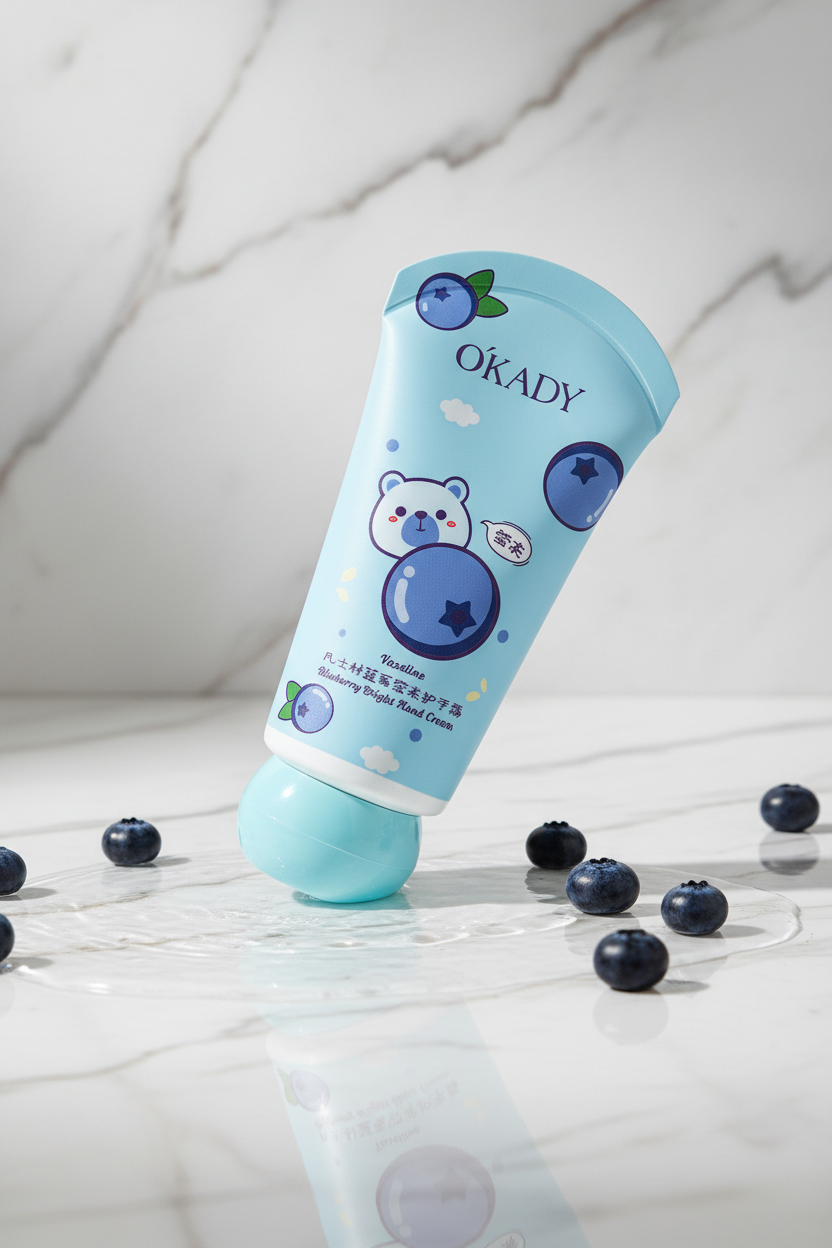 OKADY Blueberry Hand Cream - Portrait