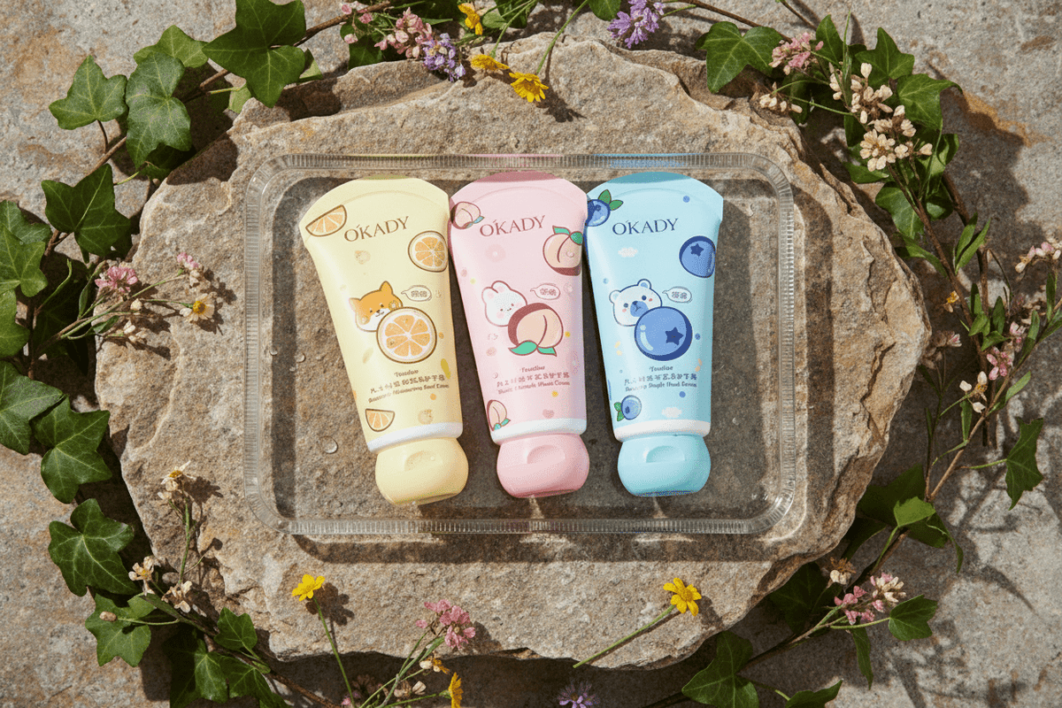 OKADY Creams Overhead Botanical