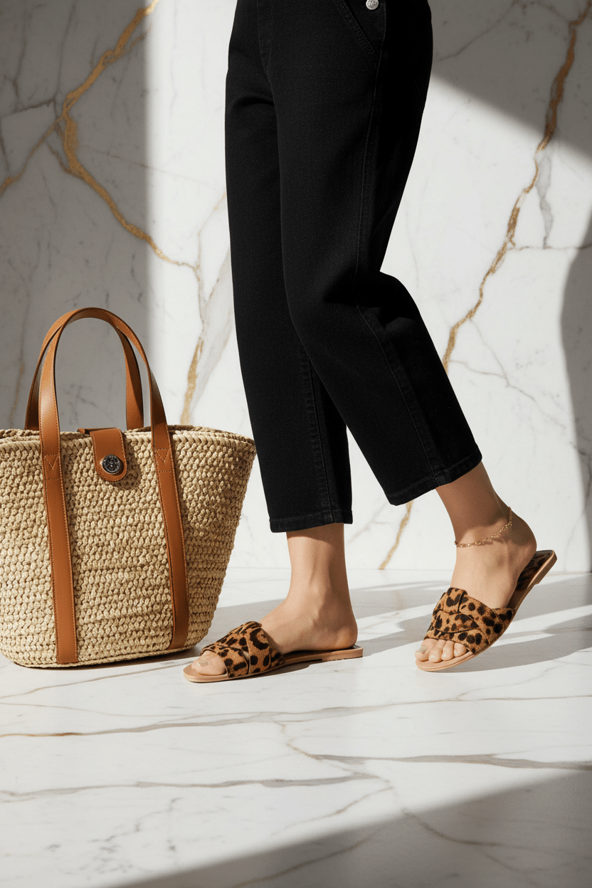 One Foot Forward with Bag