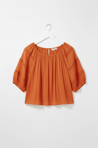 Orange Blouse Hanger Front