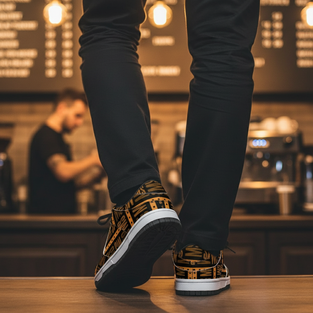 Orange Me Dunk Café Interior