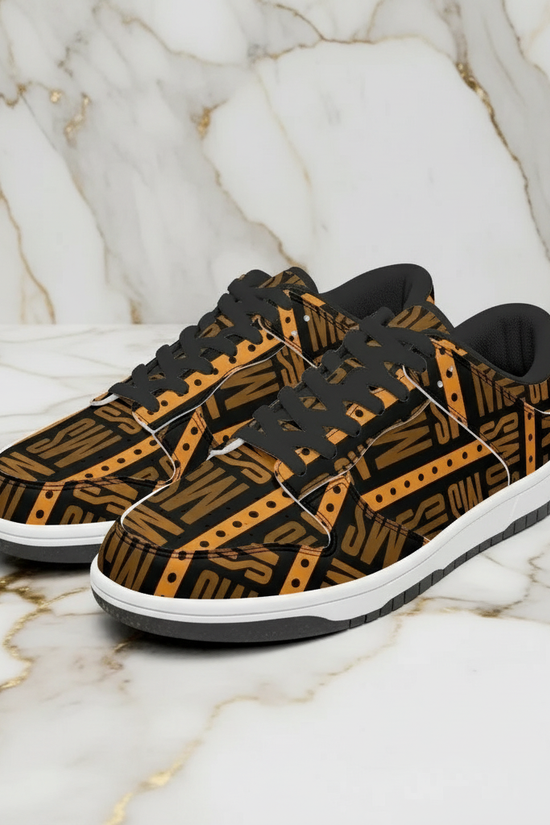 Orange Me Dunk Front Angle