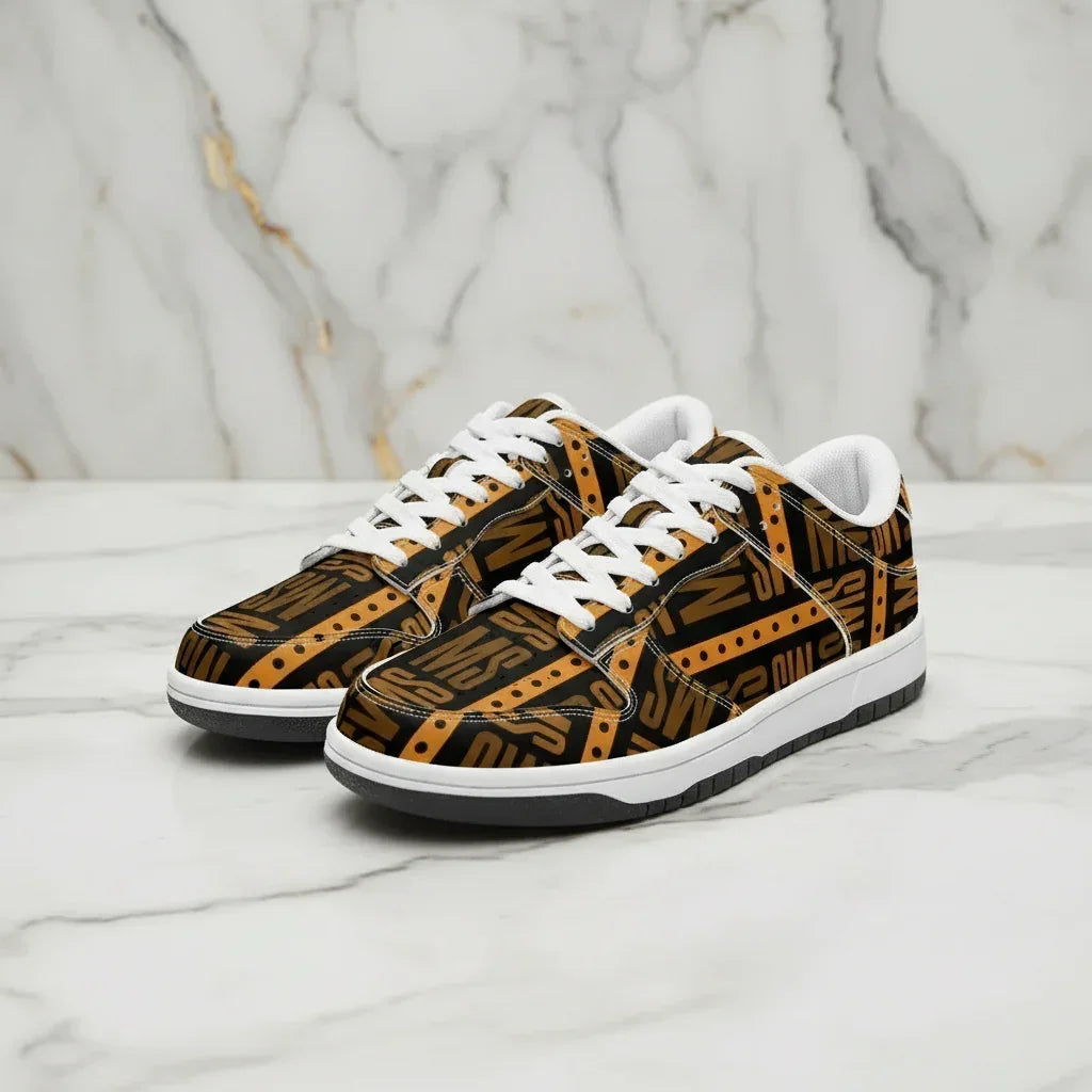 Orange Me Dunk Front Angle