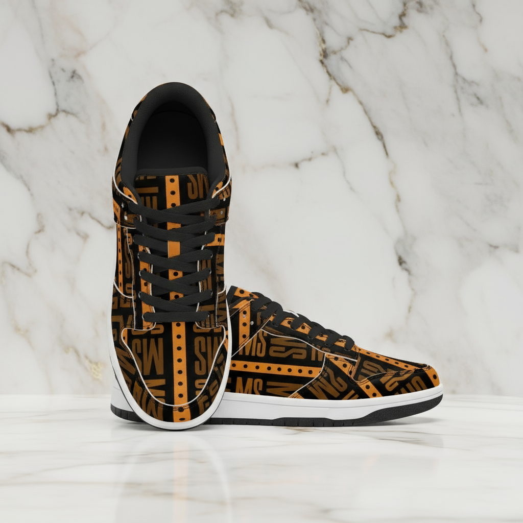 Orange Me Dunk Inner Side