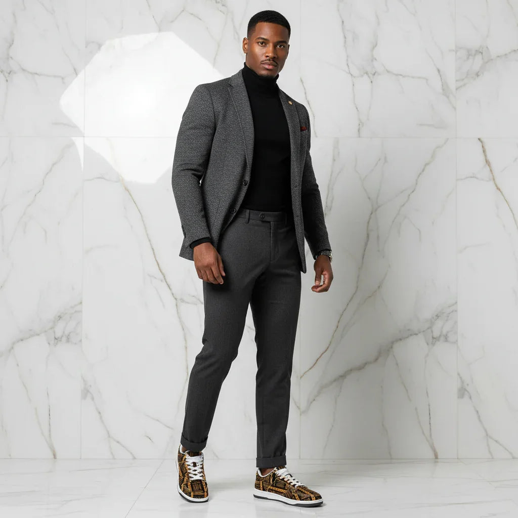 Orange Me Dunk Marble Inner Side