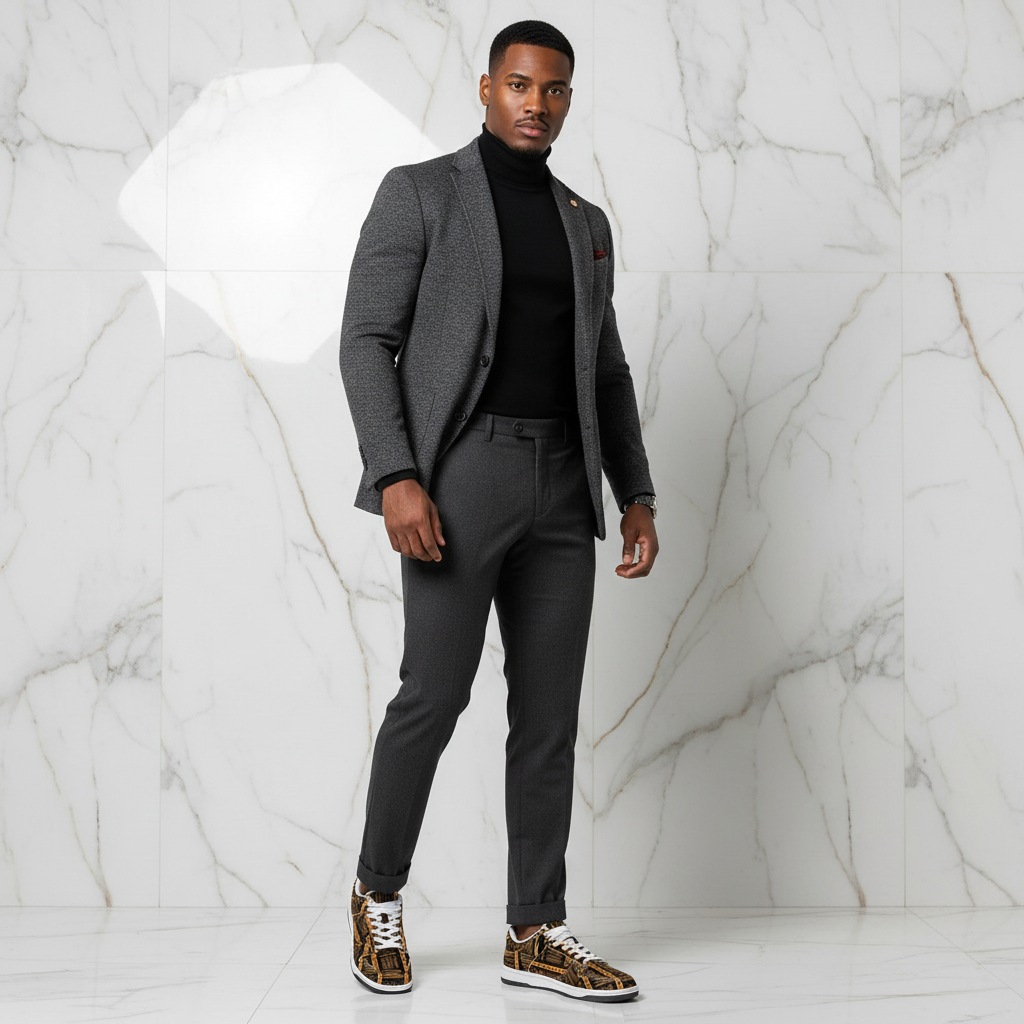 Orange Me Dunk Marble Inner Side