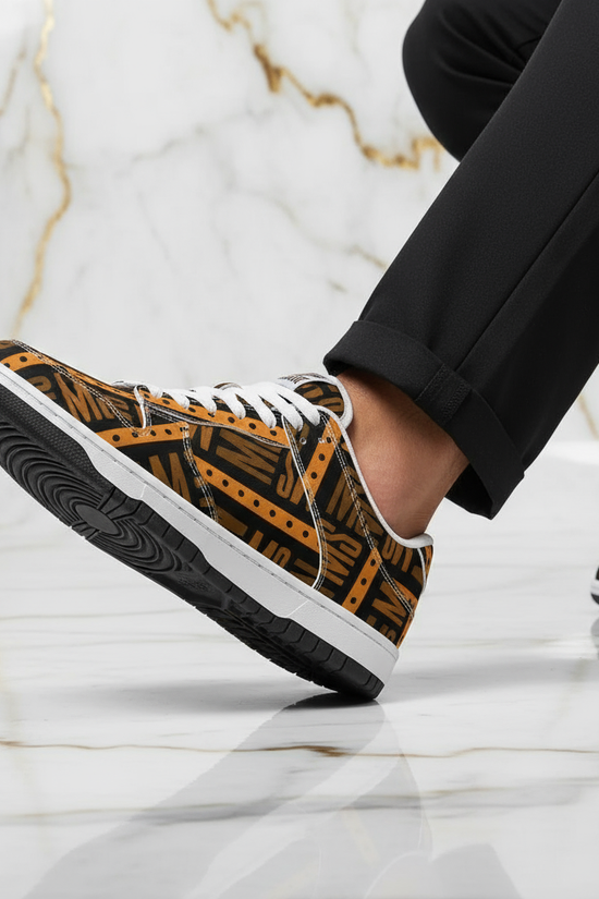 Orange Me Dunk Marble Sole View