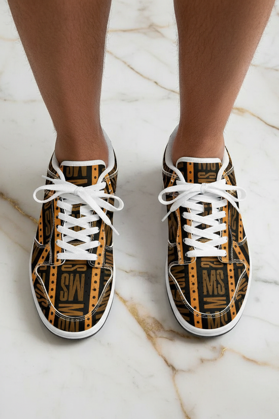 Orange Me Dunk Marble Top View