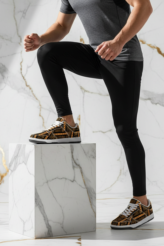 Orange Me Dunk Men Training Step-Up