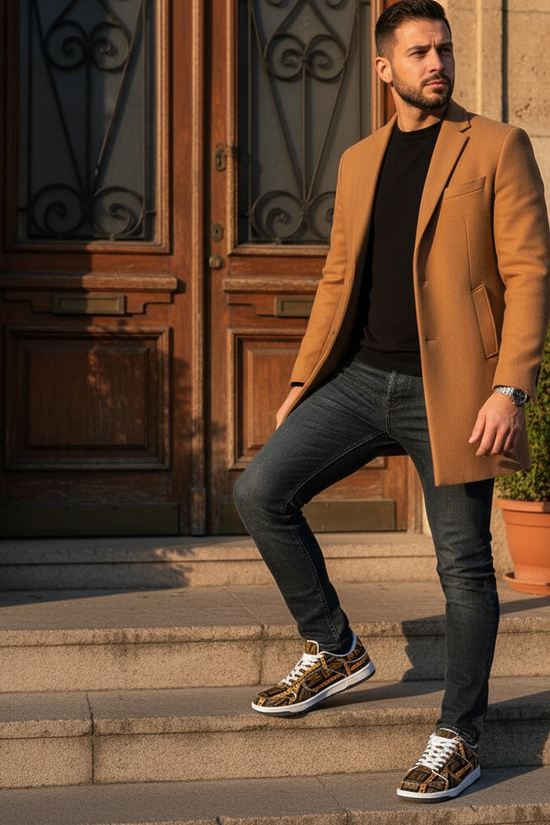 Orange Me Dunk on Steps