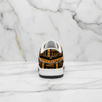 Orange Me Dunk Rear View