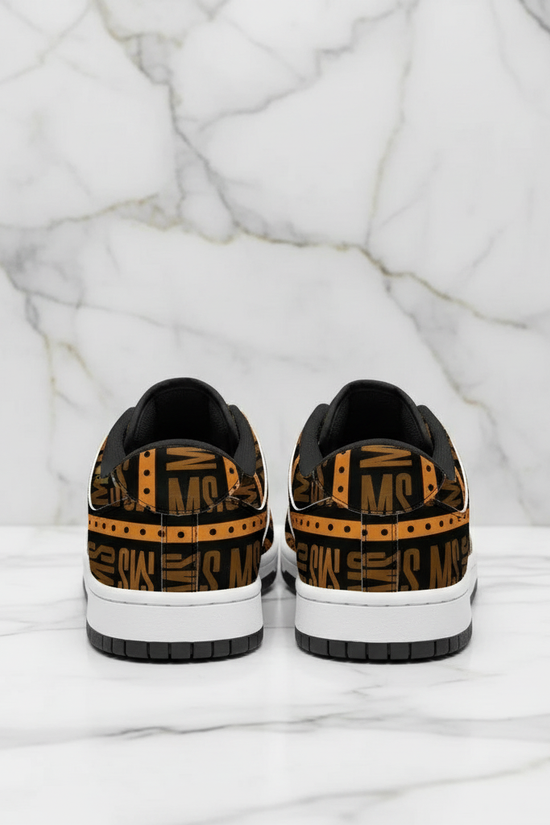 Orange Me Dunk Rear View