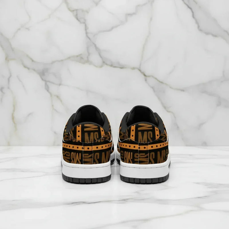 Orange Me Dunk Rear View