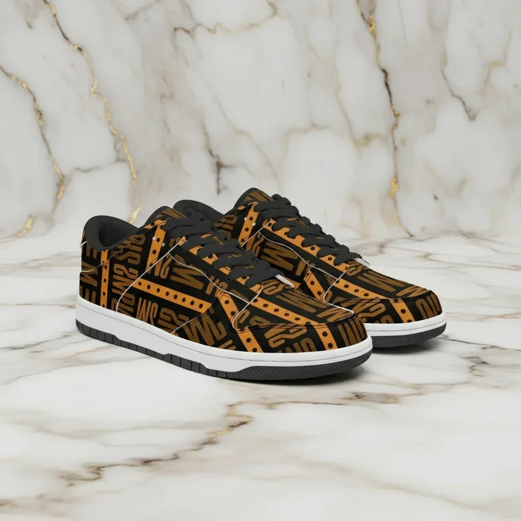 Orange Me Dunk Side Profile