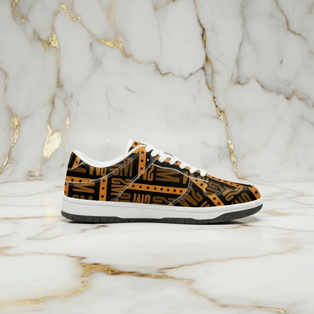 Orange Me Dunk Side Profile